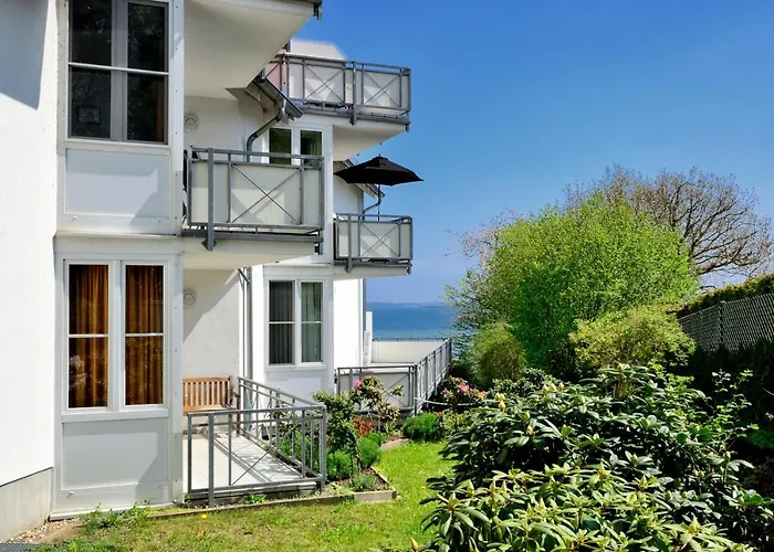 Ferienwohnung Hafenliebe, Villa Vilmblick Mit Meerblick